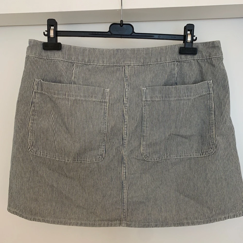 JCrew Striped Denim Mini Skirt - Picture 5 of 8